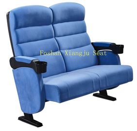 China 2D cadeiras da sala do teatro do cinema com o suporte de copo plástico da tampa 5 anos de garantia fornecedor