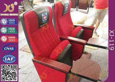China Personalize cadeiras de Salão da igreja com o delicado acolchoado e o logotipo costurado no resto traseiro fornecedor